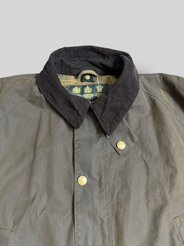 Barbour Ashby Wachsjacke Herren Large Olive - Bild 5 von 14