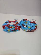 Kangacare Cloth Diaper Covers: Newborn (Quantity 2) Firetruck Red Blue NEW