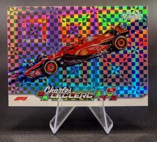 2024 Topps Paddock Pass Charles Leclerc X-Fractor #33 Scuderia Ferrari