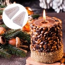 1pc de chandelle de Noël moule en acrylique de bougies de moule