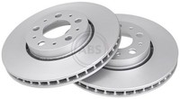 2X Bremsscheibe Vorne ABS 17404 FÜR Volvo Bremsscheiben Scheibenbremse