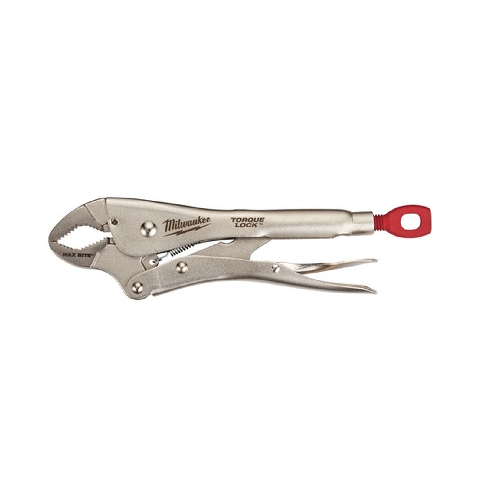 254mm MAX BITE Curved Locking Pliers - Lever Release Design - MILWAUKEE