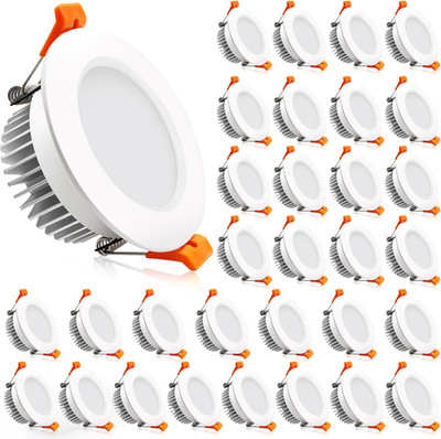 32 Pack 2 Inch Dimmable LED Downlight, 3W, 5500K Daylight White