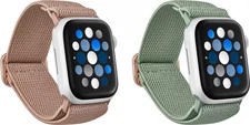 Best Buy essentials- Nylon Band for Apple Watch 38mm, 40mm, 41mm, SE (1-3),...