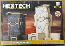 Trinity City TCPD Precinct - Battlefield in a Box Hextech 6mm (Battletech)