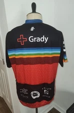 Men's NWT Hincapie Cycling Jersey  Short Sleeve Grady Hospital XL Atlanta Area
