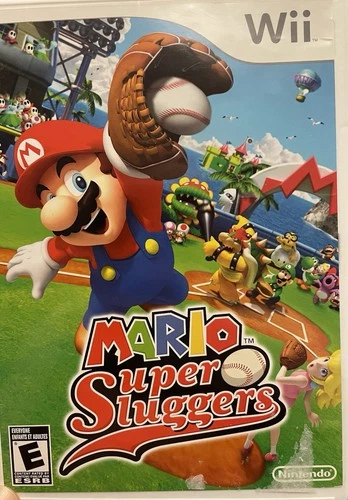Mario Super Sluggers (Wii, 2008) No Manual