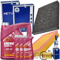 Meyle Inspektionspaket+Mannol 5W30 FüR VW T6 BUS Multivan Transporter 2.0 TDI