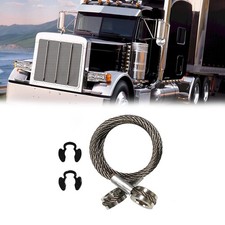 9245402 Peterbilt Hood Control Cable Fits 379 357 375 377 Release Long Side
