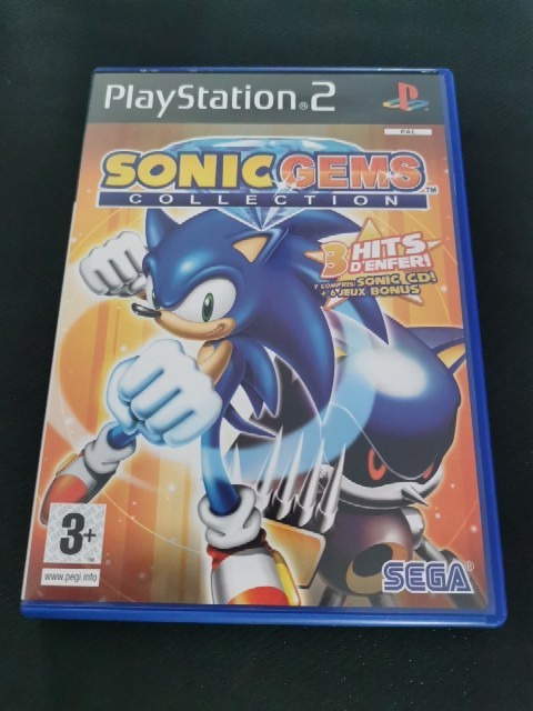 Sonic Gems Collection - Sony Playstation 2 PS2 - PAL FR - Complet TBE