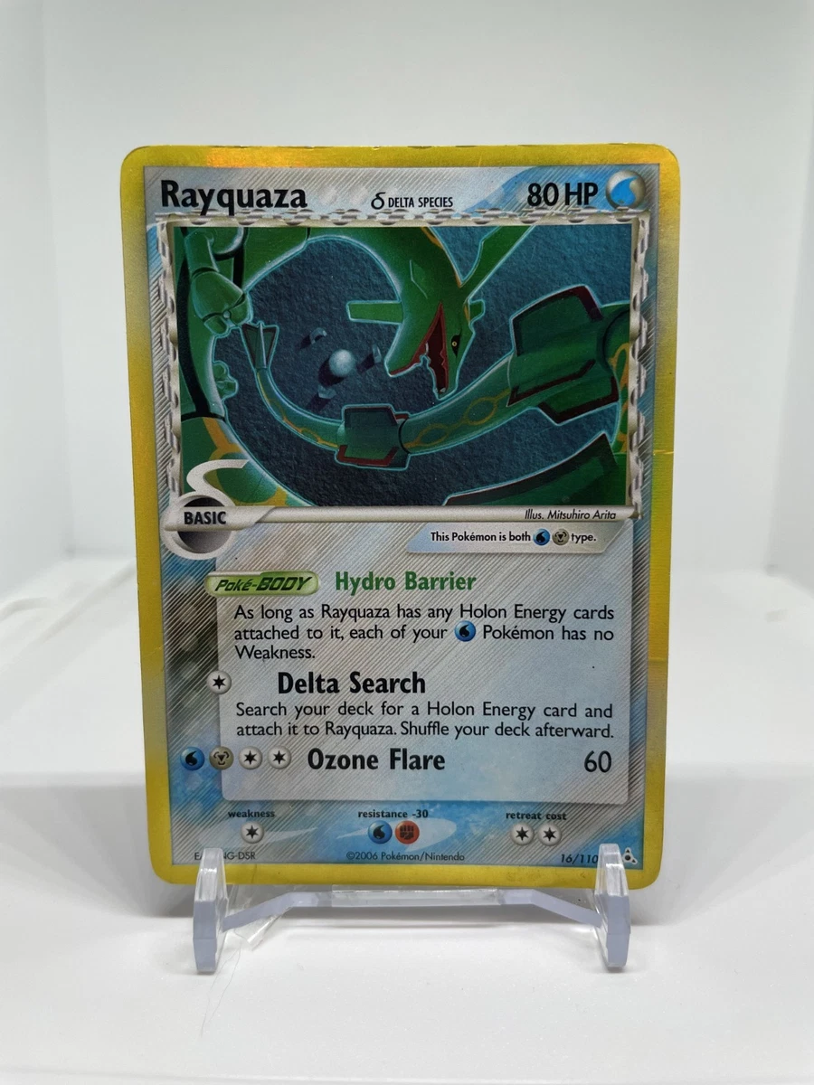 Rayquaza Pokémon TCG Holo Rare Individual Collectible Card Game