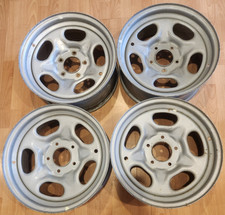 SET OF (4) 17" FORD EXPEDITION, F-150, NAVIGATOR OEM STEEL RIMS 17x7.5 1997-2000