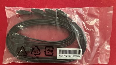 Asus Sata III Cables 14013-0025700 - Unopened - NEW!! - (4-Pack)