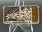 Leonardo DaVinci World of Flight 1 oz .999 Vintage Silver Bar