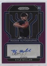 2022 Panini Prizm Rookie Auto Purple Prizm 43/50 Kyle Muller #RA-KM Auto 0h26