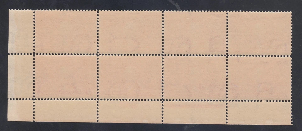 US Stamp #324 F-VF NH Bottom Plate # Block of 8 CV $720 - Image 2 of 2