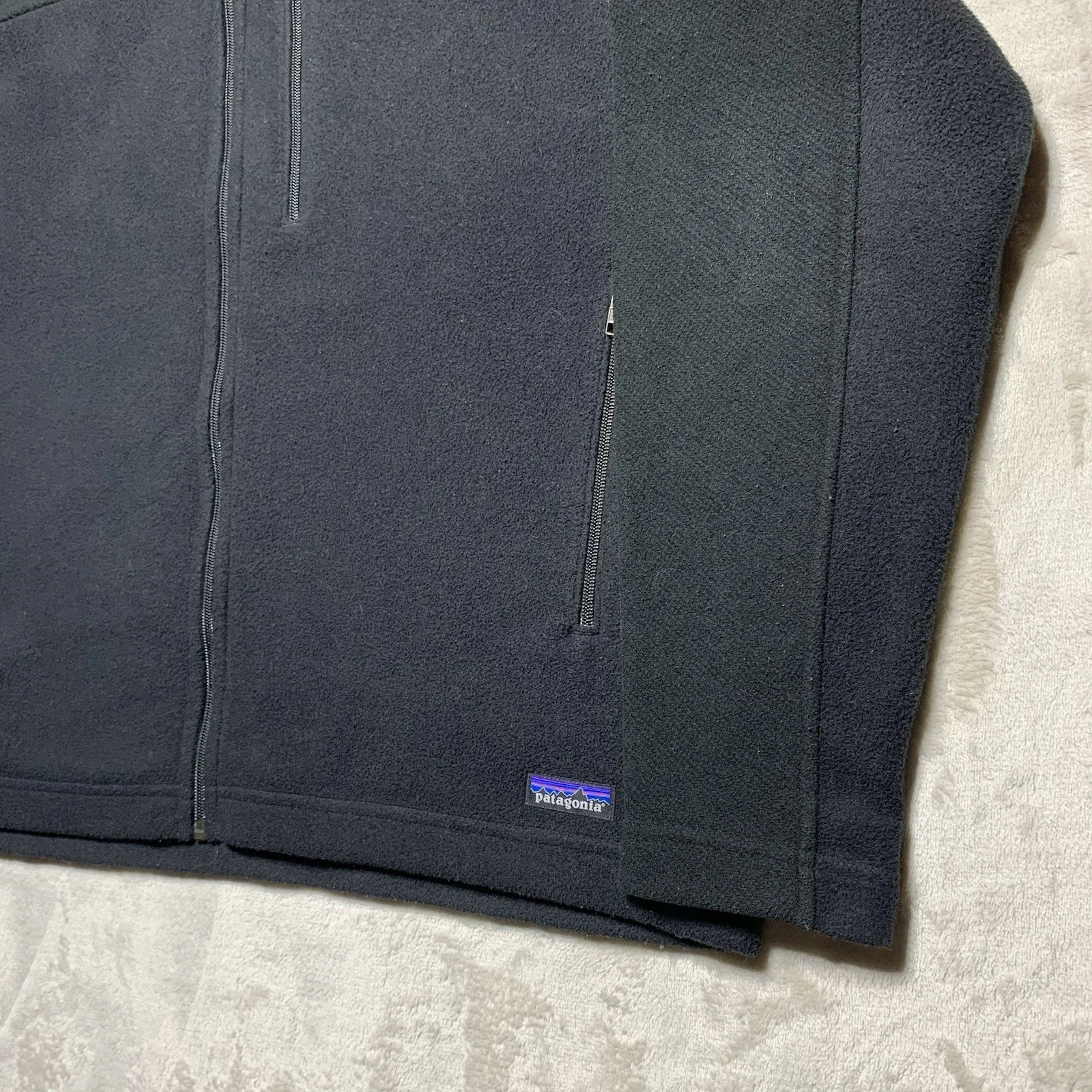Patagonia Simple Synchilla Jacket Fleece Full Zip Black XL Morgan Stanley image 11