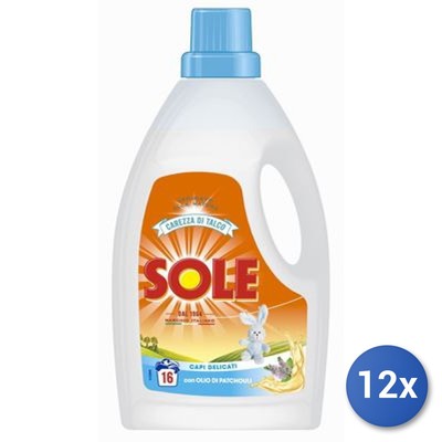12x Bundle Sole Waschmaschine Flüssigkeit 16 Waschungen Wolle Talco
