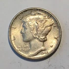 1944-D Silver Mercury Dime - High Quality Scans #L905