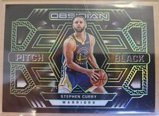 Stephen Curry 2021 Obsidian Pitch Black Green Etch 08/25