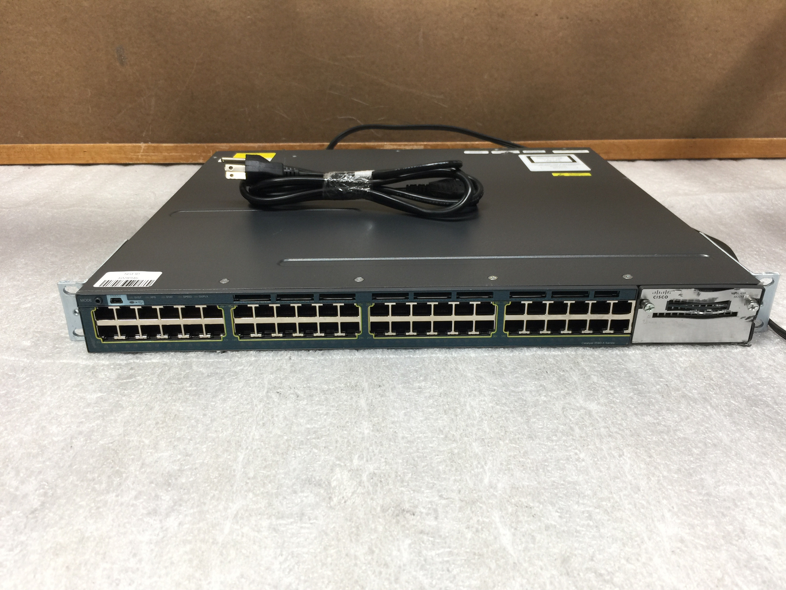 Cisco WS-C3560X-48T-L V05 48-Port | 4x SFP Ports Fully Managed Switch, --TESTED