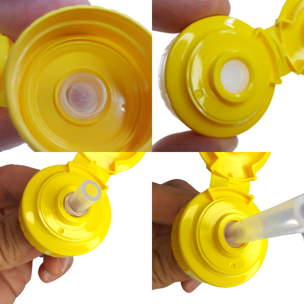 Honey Bear Sippy Cup 8oz With Straw Sealed and Cap Anti No Spill Bottle