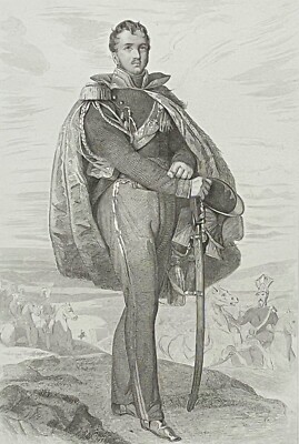 Joseph Poniatowski Marschall D 'em Schlimmer 1840 France Napoleon Bonaparte XIX