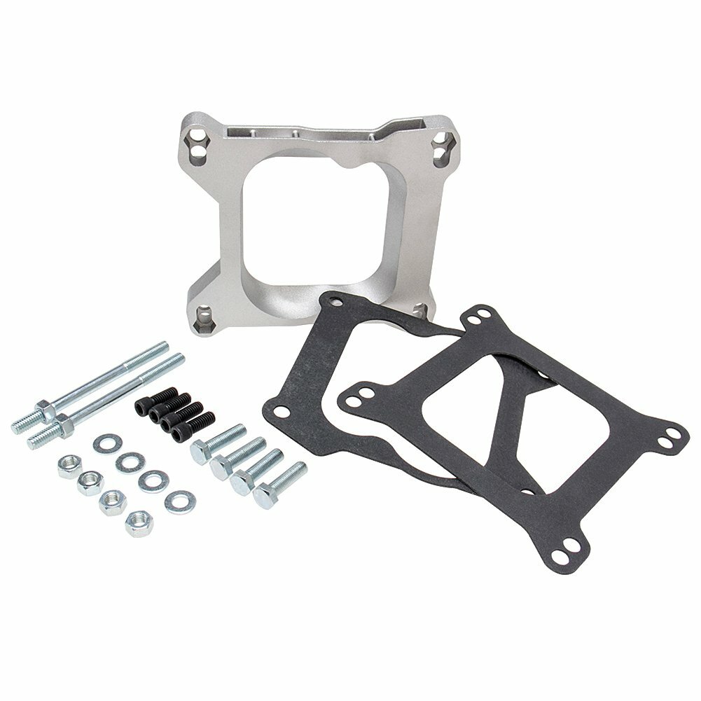 New 1932 Quadrajet Carburetor Adapter Kit,Square Bore to Spread Bore