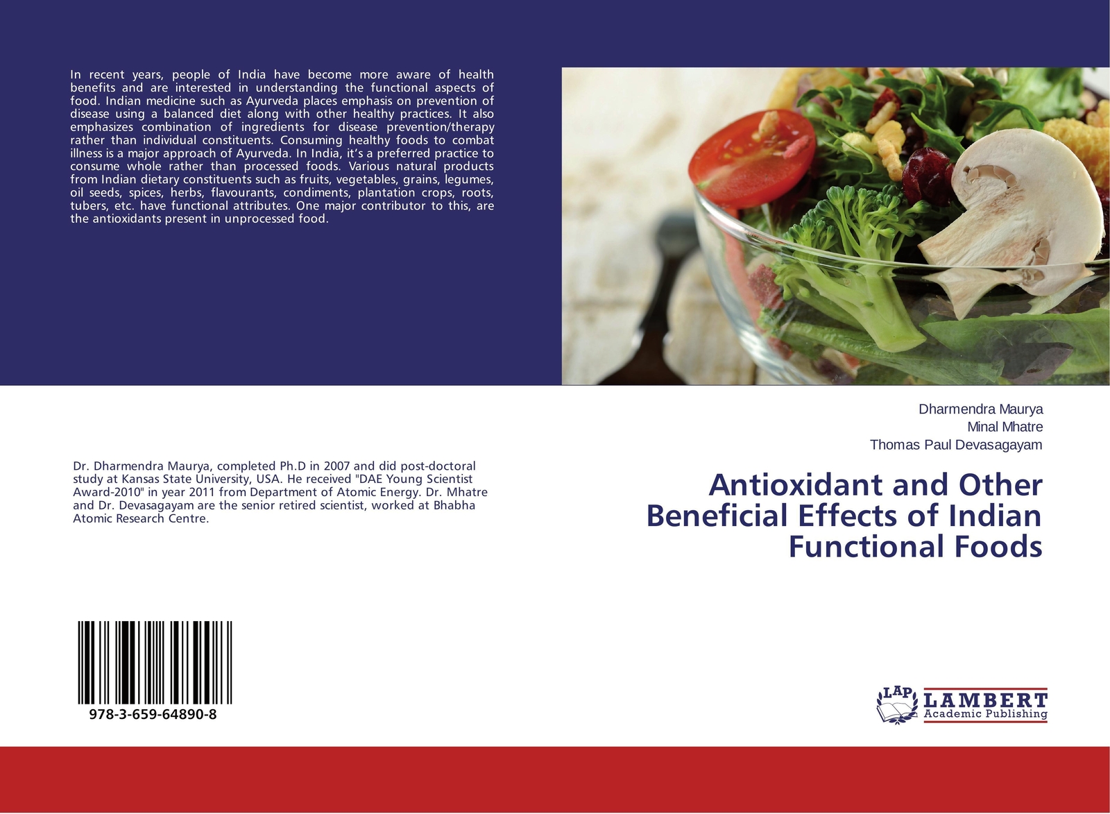 Thumbnail - Dharmendra Maurya (u. A.) | Antioxidant And Other Beneficial Effects