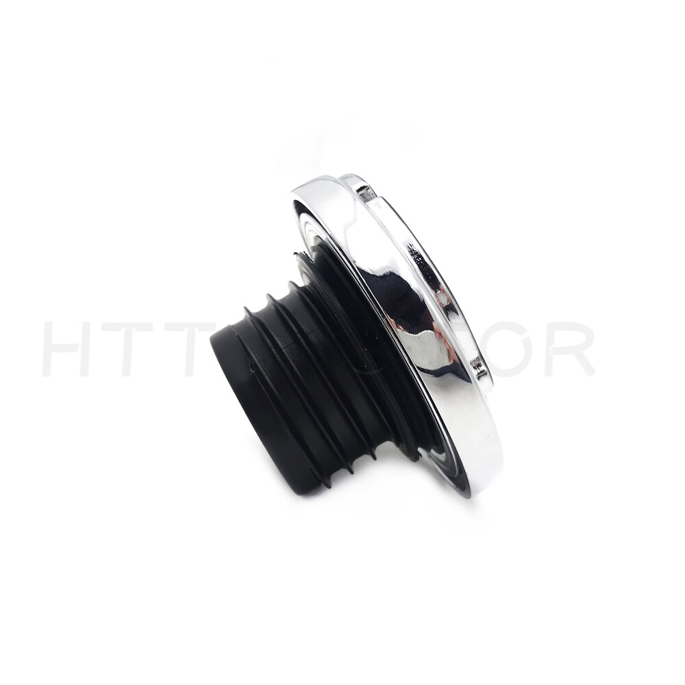 Black Skull Fuel Tank Cap For Harley-Davidson - Vented, Fits Sportster 1992-Up, Road King 1994-Up (O-Ring Included)