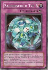 SD6-DE033 Zauberschild Typ 8 1 Aufl a Structure Deck Spellcasters Judgment