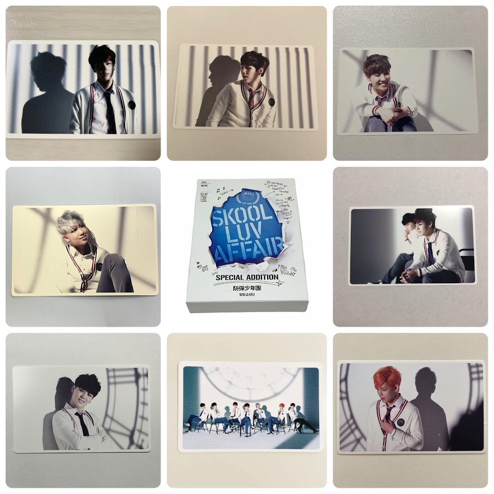 BTS Skool Luv Affail Special Edition 2ND ALBUM Photocard