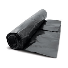Damp Proof Membrane Black 1200g 300MU Polythene Sheeting DPM 4m Wide x 7m