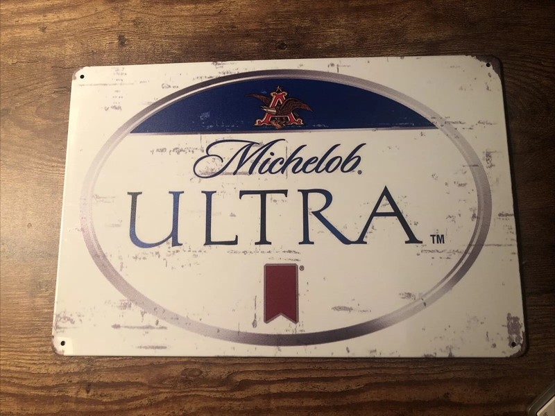 Michelob Ultra Classic Design Replica 8x10 Aluminum Sign