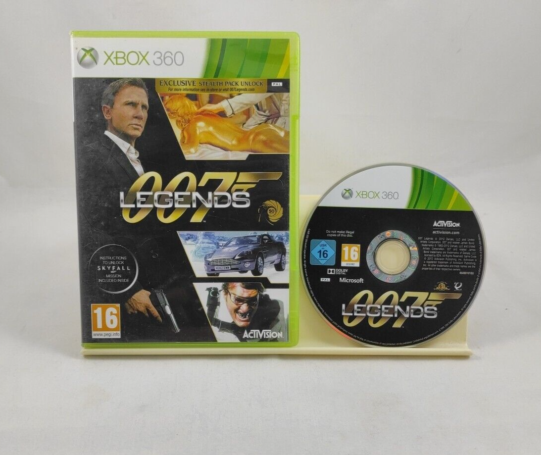 007 LEGENDS Xbox 360 Case and Disc game