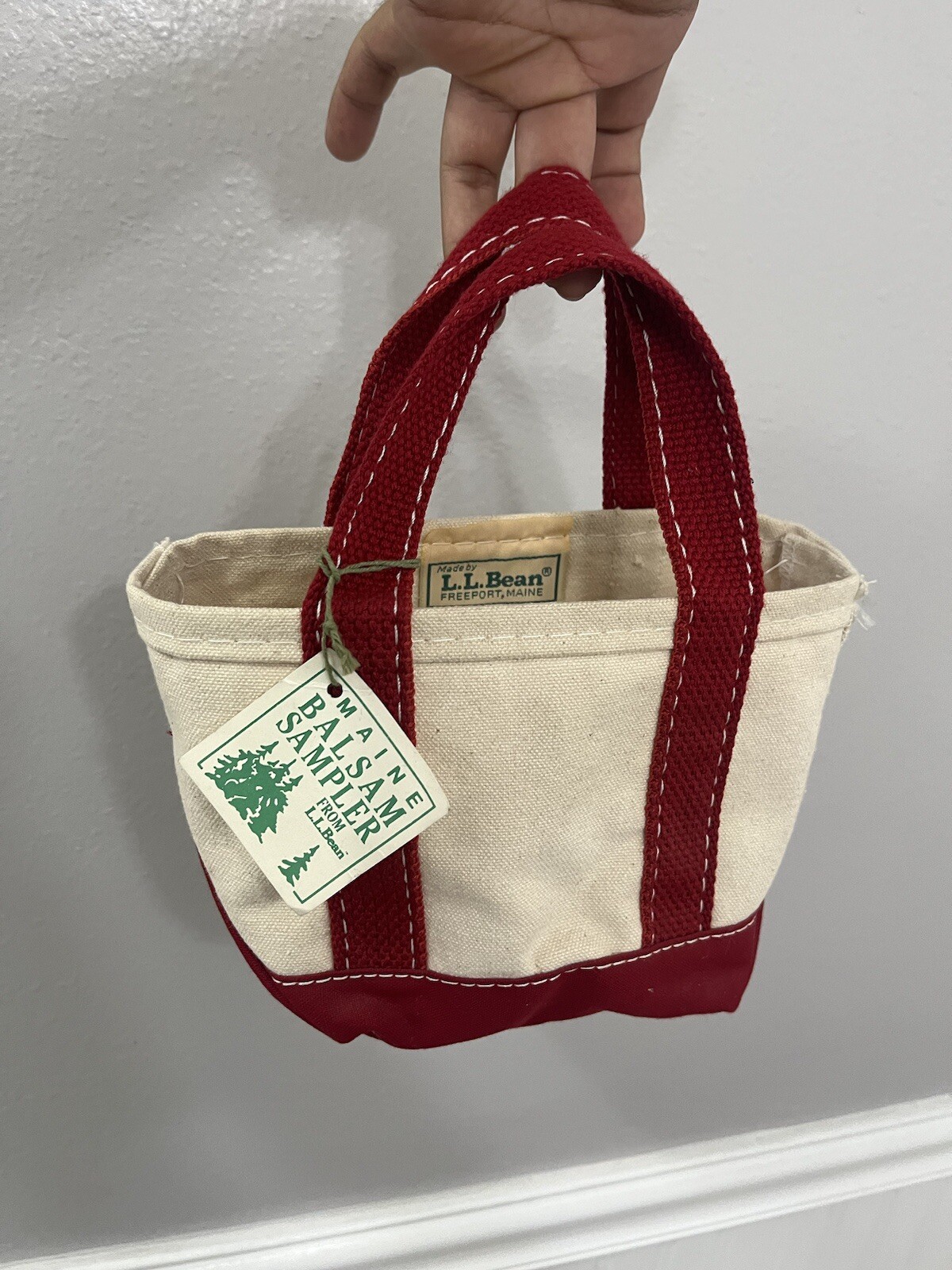 Vintage 1960s-70s LL Bean Boat & Tote USA Made Rare Salesman Sample