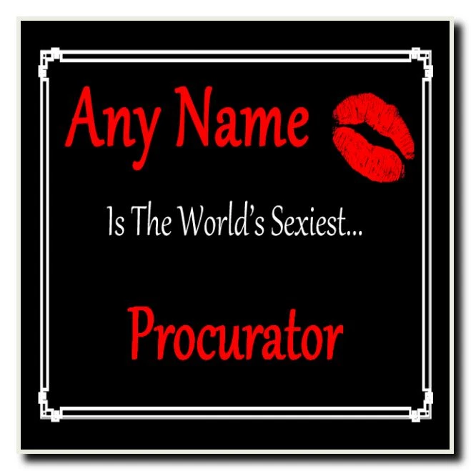 Procurator Personalised World's Sexiest Coaster - Image 1 of 1