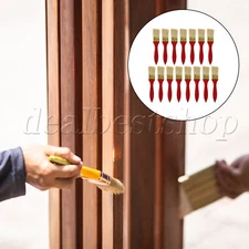 15 x Paint Brush Tool for Home Improvement 1.5" w/ Redwood Color Handle