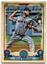 2019 Topps Gypsy Queen Zack Wheeler New York Mets #59
