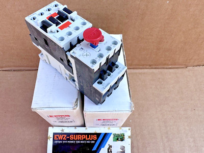 Lovato Starter 3 Phase Adj. 2.5 to 4A DP18R05T, Coil 230V, 60HZ 066794-33H NEW