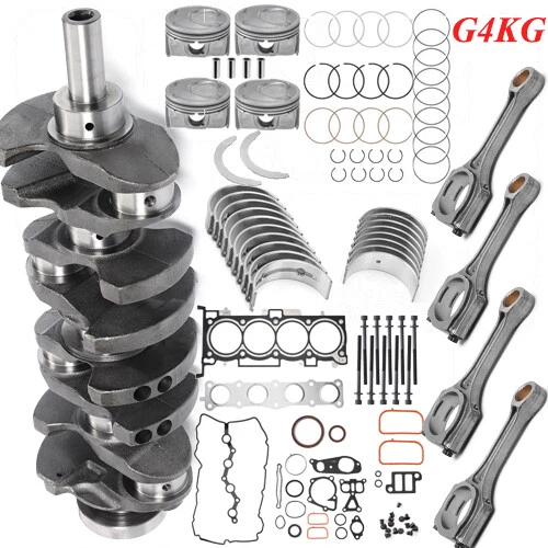 Kit de revisión de reconstrucción de motor GDI 2,4 L G4KJ para Hyundai Sonata Kia Optima Sorento Foto 2 de 4