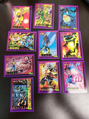 Lote de 10 tarjetas de cómics de continuidad Classic 2000 1993 #1 - Imagen 1 de 2