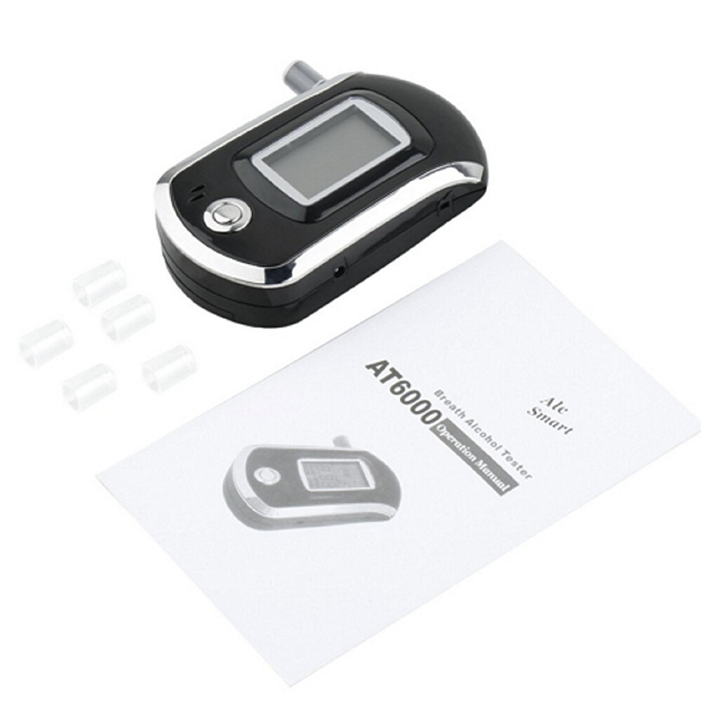 Breathtester LCD Portable Digital Personal Breath Tester Alcohol