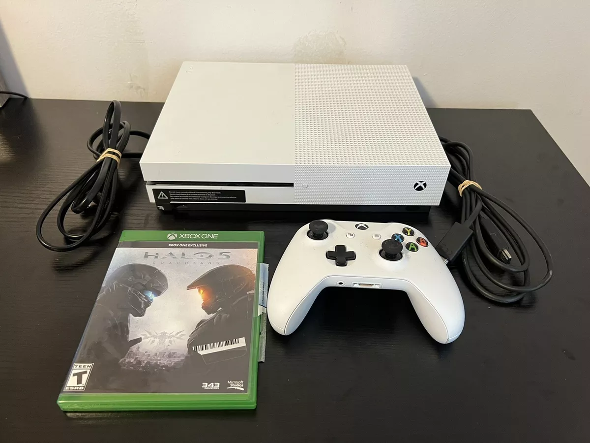 MICROSOFT XBOX ONE S 500GB SYSTEM W/ CORDS AND 1 CONTROLLER - video gaming - by owner - electronics media sale