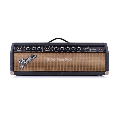 Fender Bandmaster Black Panel AB763 1966 Vintage Guitar Amplifier