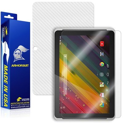 ArmorSuit MilitaryShield HP 10 Plus 10.1'' Screen Protector + White Carbon Fiber