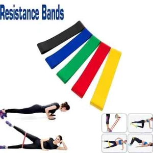 TC Bandes de résistance à l'exercice Sports Loop Fitness Home Gym Yoga Latex Set