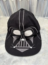 Disney Parks Star Wars Black Darth Vader Hat Cap Logo Youth Walt Disney World