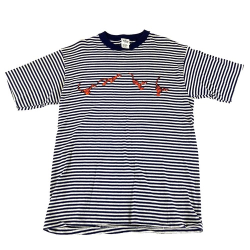 Vintage Fractal Art Tee 90s Art Matrix White Single Stitch Boxy