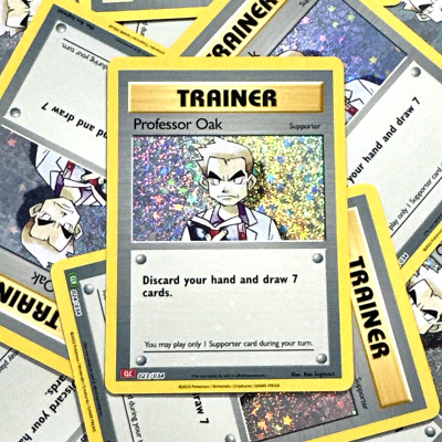 x1 Professor Oak Trainer Holo Classic Collection Promo CLV CLC CLB 023 024 025